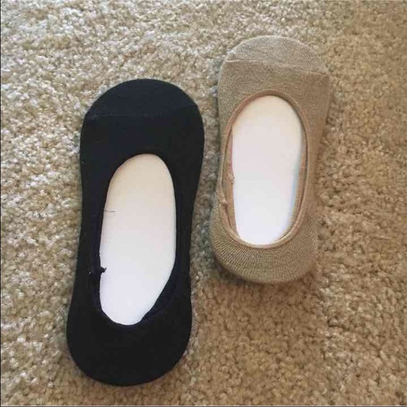 NEW 2 PAIR No Show Socks