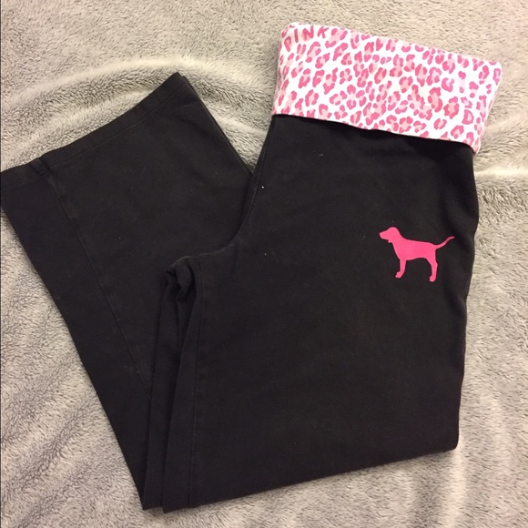Victoria Secret PINK Cropped Yoga Pants