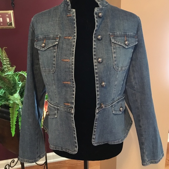 talbots jeans jacket