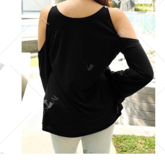Host pick🎉🎊 black tank with white pattern - Picture 2 of 4