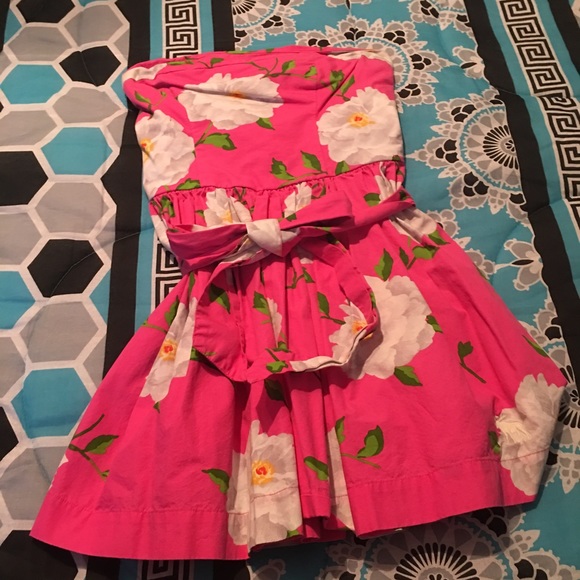 floral Abercrombie and Fitch mini dress