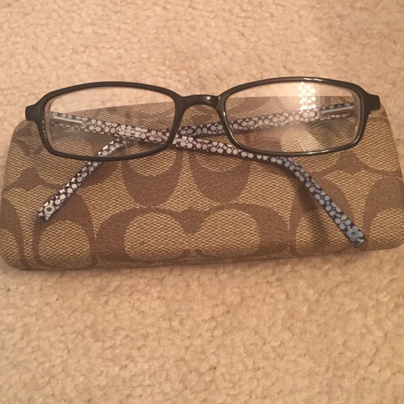 Coach eye glasses with Coach case