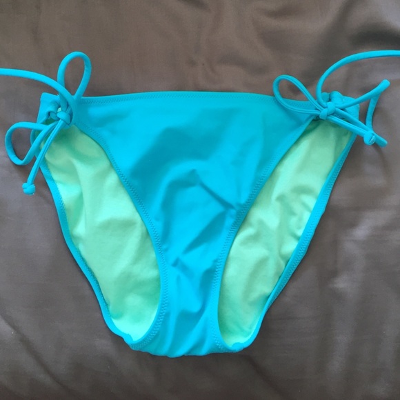 Aqua Blue Victoria Secret Swim Bottoms
