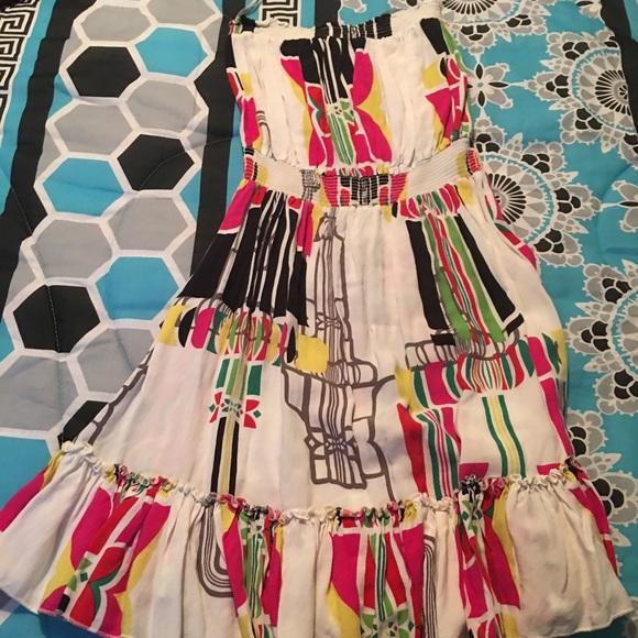 cute spring/ summer patterned dress