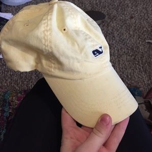 Yellow vineyard vines baseball cap