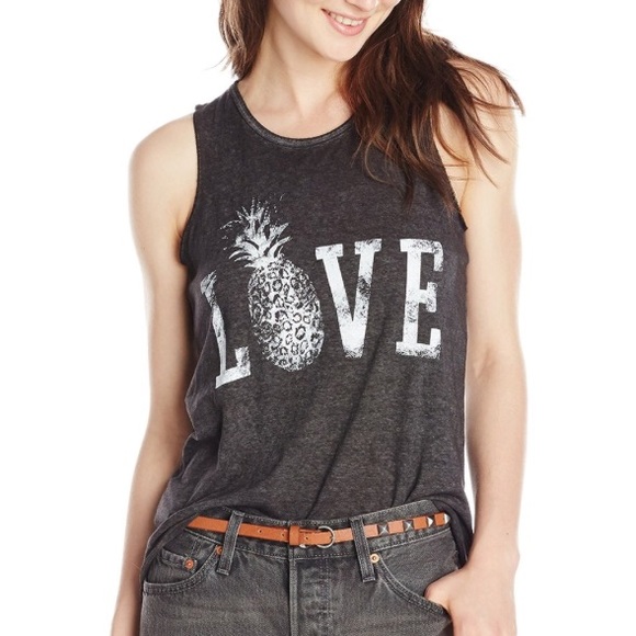 Almost Famous Tops - Love Tank Top Open Back