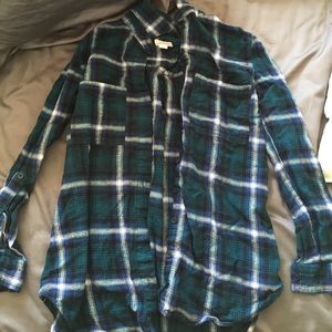 Plaid Flannel Shirt