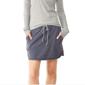 Alt Apparel "Dolphin Light French Terry Skirt"