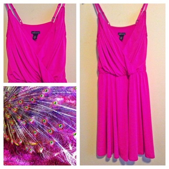 MODA International Fuchsia Dress