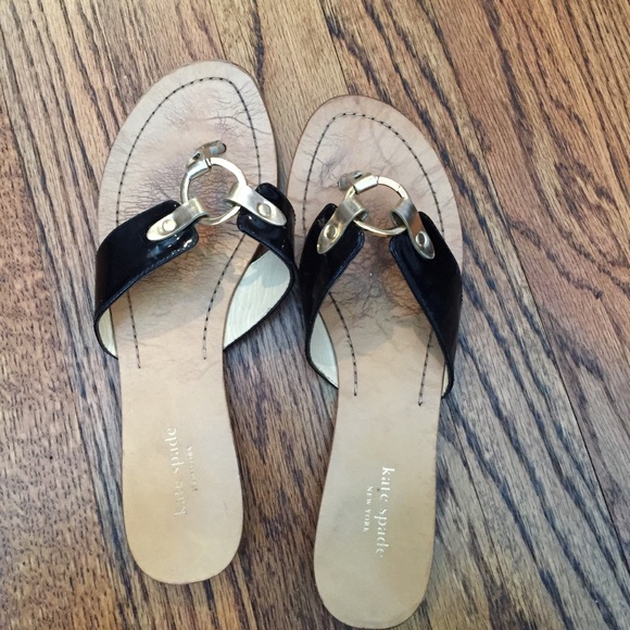 Black Kate spade sandals