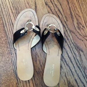 Black Kate spade sandals