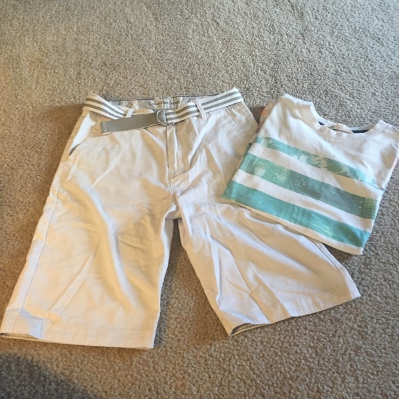 Shorts and tee outfit