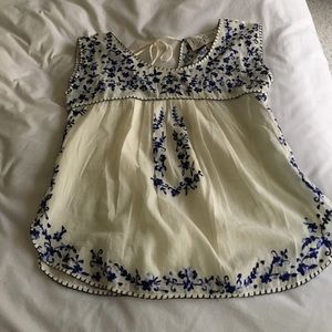 Rory Beca embroidered top