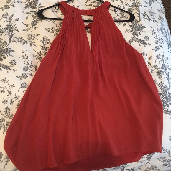 Burnt Orange Halter NEVER WORN