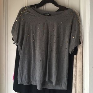 Forever 21 Jeweled Shirt
