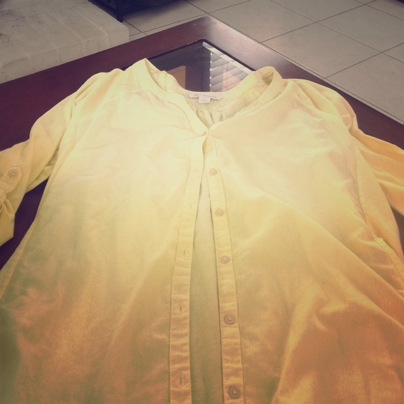 KC. Fade yellow top cotton