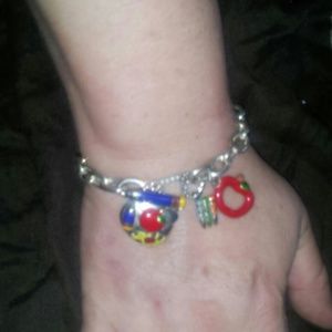 Jewelry - Silvertone charm bracelet for a teacher Jewelry - Silvertone charm bracelet for a teacher