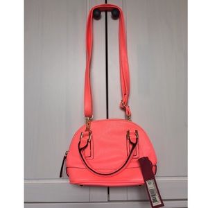 NWT Merona Pink Satchel Small Crossbody