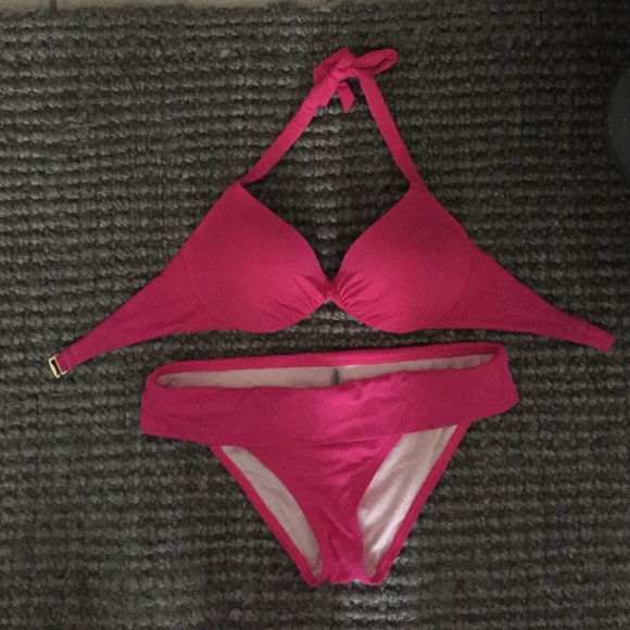 Hot Pink Victoria Secret Bathing Suit