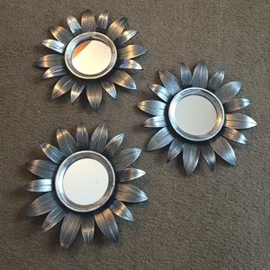 Set of 3 mirrors