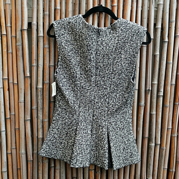 Robert Rodriguez - NWT Tweed Peplum Top - Picture 3 of 4