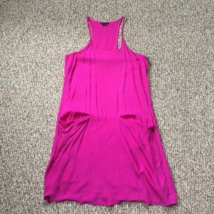 Theory Alessandra Fuchsia Dress