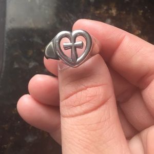 James Avery Eternal Love Sterling Silver Ring