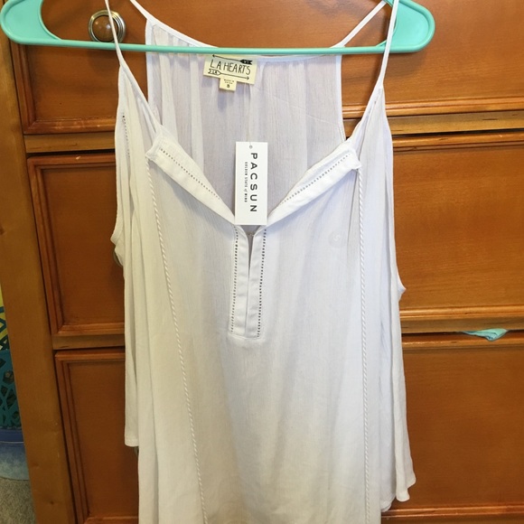 Pacsun NWT white top - Picture 1 of 4