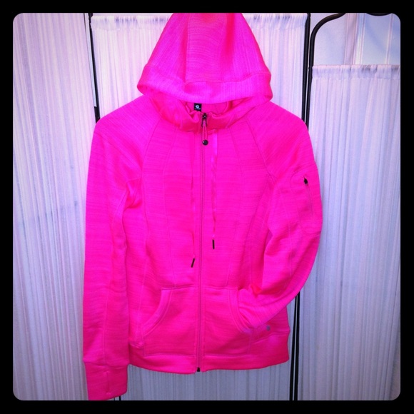 Pink Hoodie with iPod/iPhone pocket