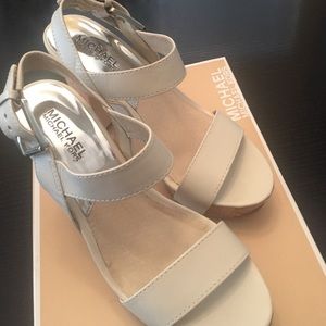 MICHAEL KORS Leather Sandals