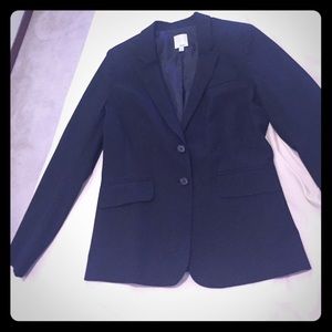 Black two button blazer