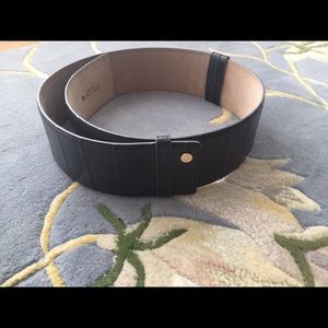 Jimmy Choo leather belt- one size- adjustable