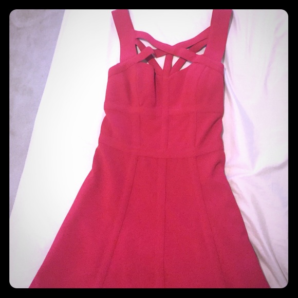 SALE!! TODAY ONLY!! Red BCBG cocktail dress
