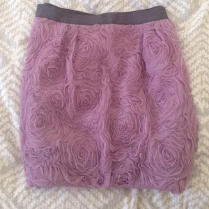 J.Crew Floral Tulle mini skirt