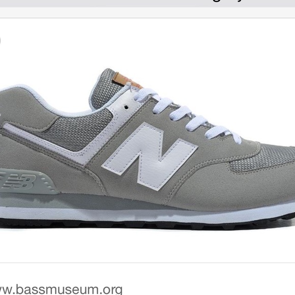 Grey new balance 574