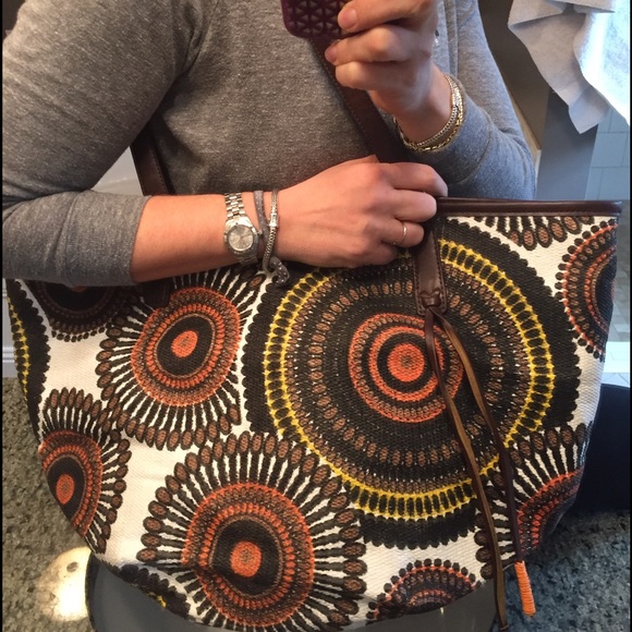 Nieman Marcus summery straw tote