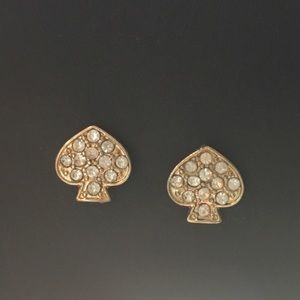 Spade earrings