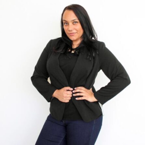 Apt. 9 Jackets & Blazers - Black plus size blazer with pockets Apt. 9 Jackets & Blazers - Black plus size blazer with pockets