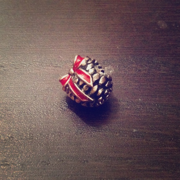 Pine cone Pandora bead