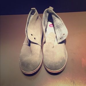 SALE BP Suede Gray Booties