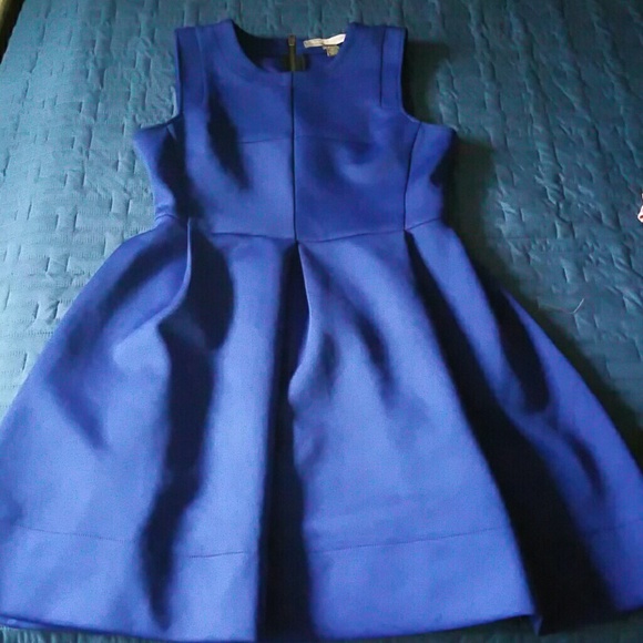 Royal blue dress