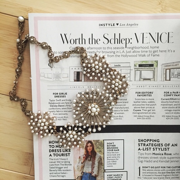 Gold + Pearl Spiral Necklace