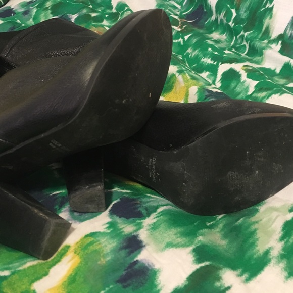 Colin Stuart over the knee leather boots - Picture 3 of 3