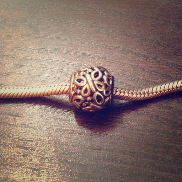 Butterfly cage charm