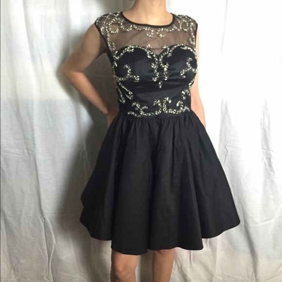 Modcloth sequin prom/evening dress