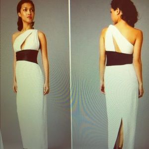 SALE! Marchesa Notte floor 100% silk gown-6