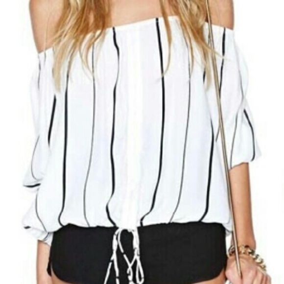 OFF THE SHOULDER SHIRT!..