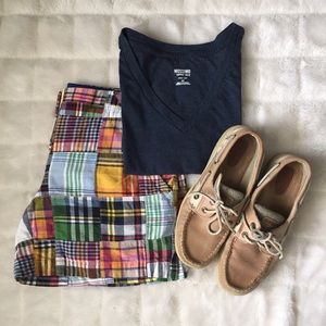 Adorable Madras plaid shorts