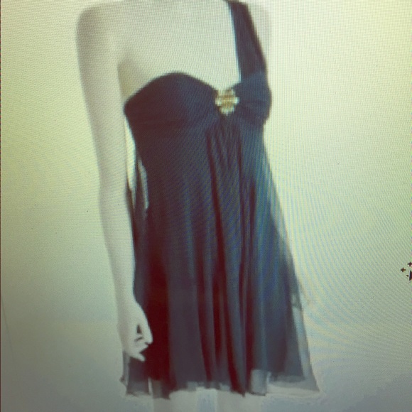 FLASH SALE!Nicole Miller 100%silk cocktail dress-8