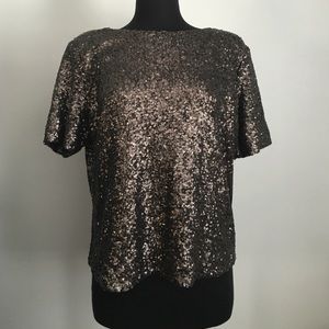 Pure Collection size 12 sequined top